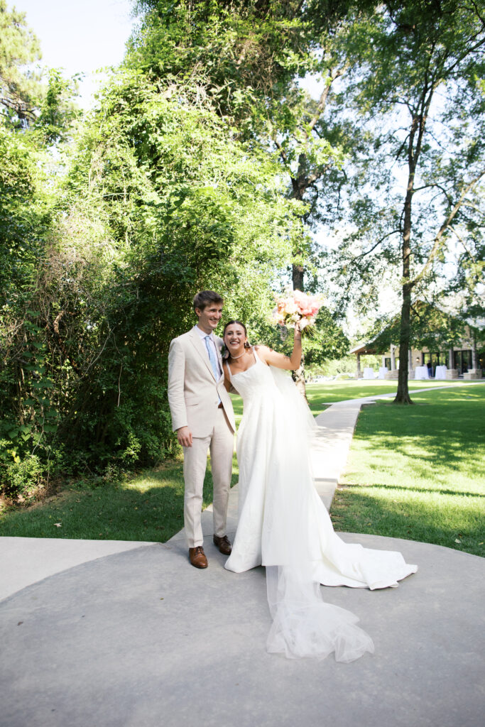 romantic couples photography with the bride and groom