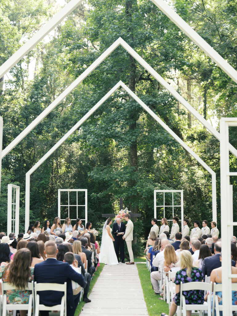 Joyful Spring Wedding at The Meekermark in Magnolia, Texas