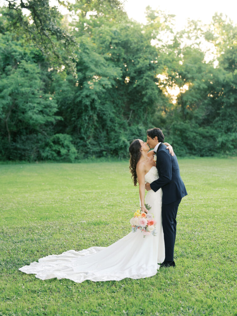 Colorful Woodlands Wedding in Spring Full of Heart and Joy