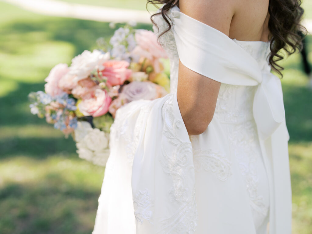 bright wedding flowers and bouquets in texas