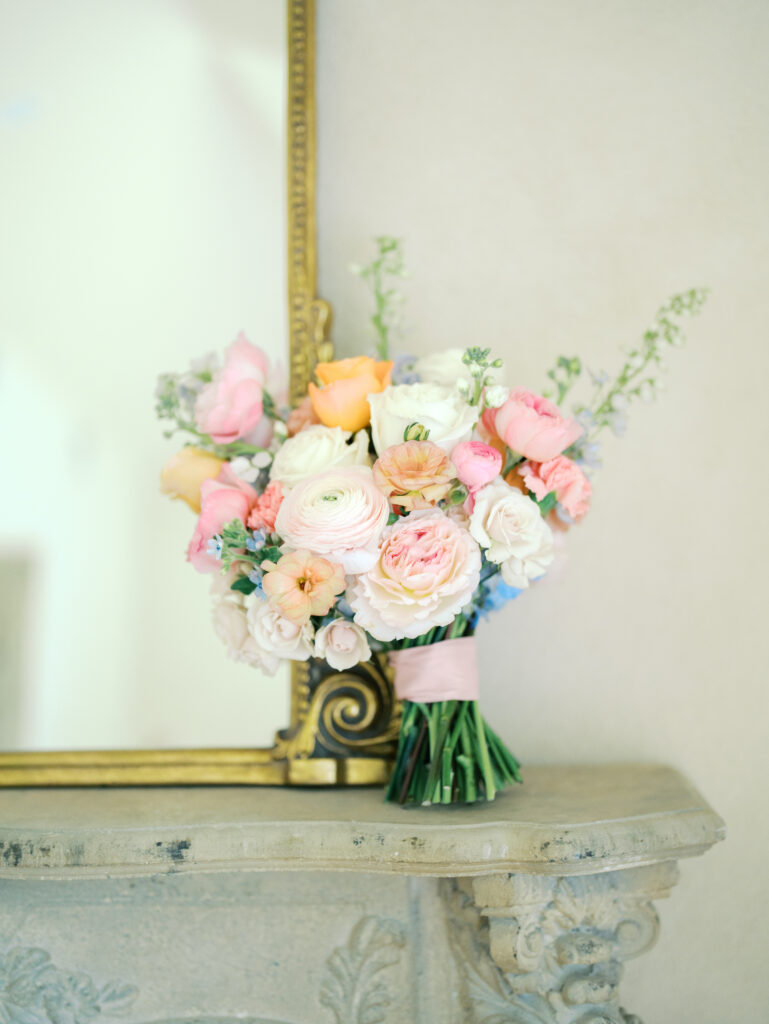 Lizzie's Bridal Photoshoot in Full Spring Bloom
