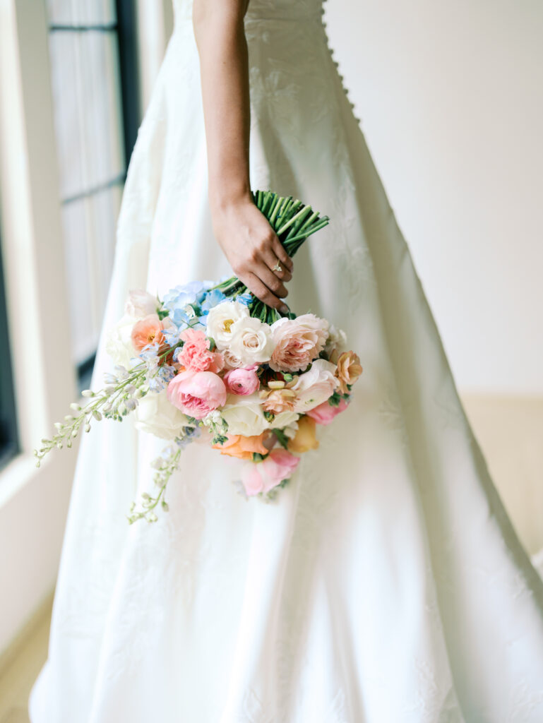 Lizzie's Bridal Photoshoot in Full Spring Bloom