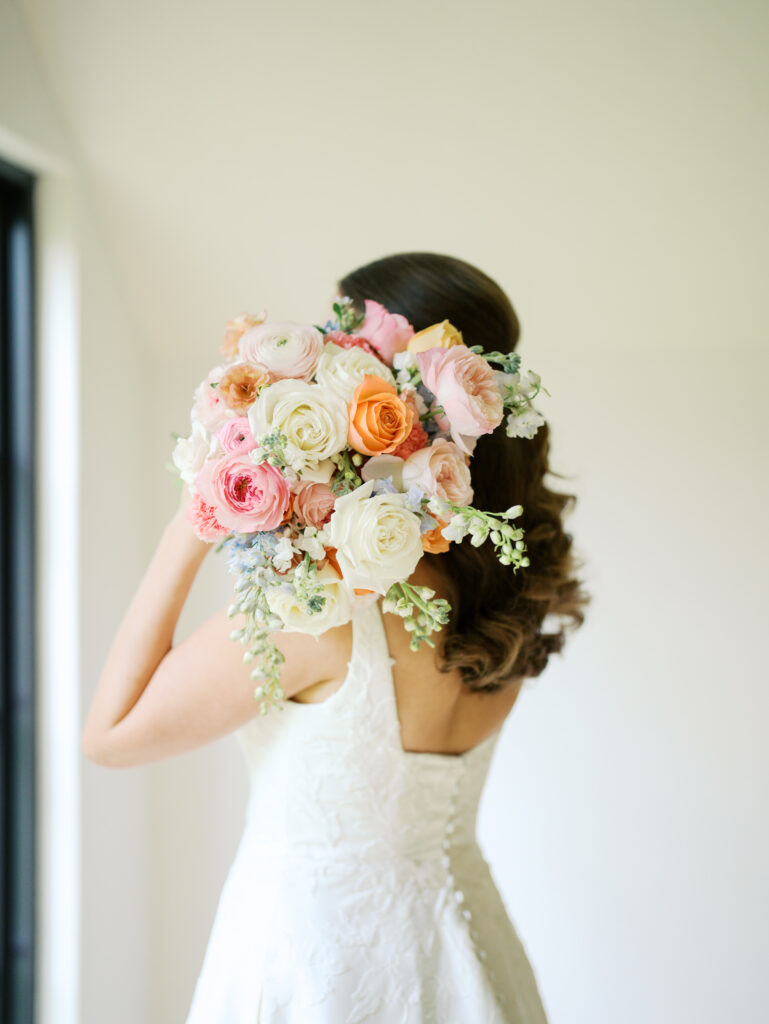 Lizzie's Bridal Photoshoot in Full Spring Bloom