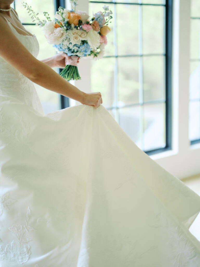 Lizzie's Bridal Photoshoot in Full Spring Bloom