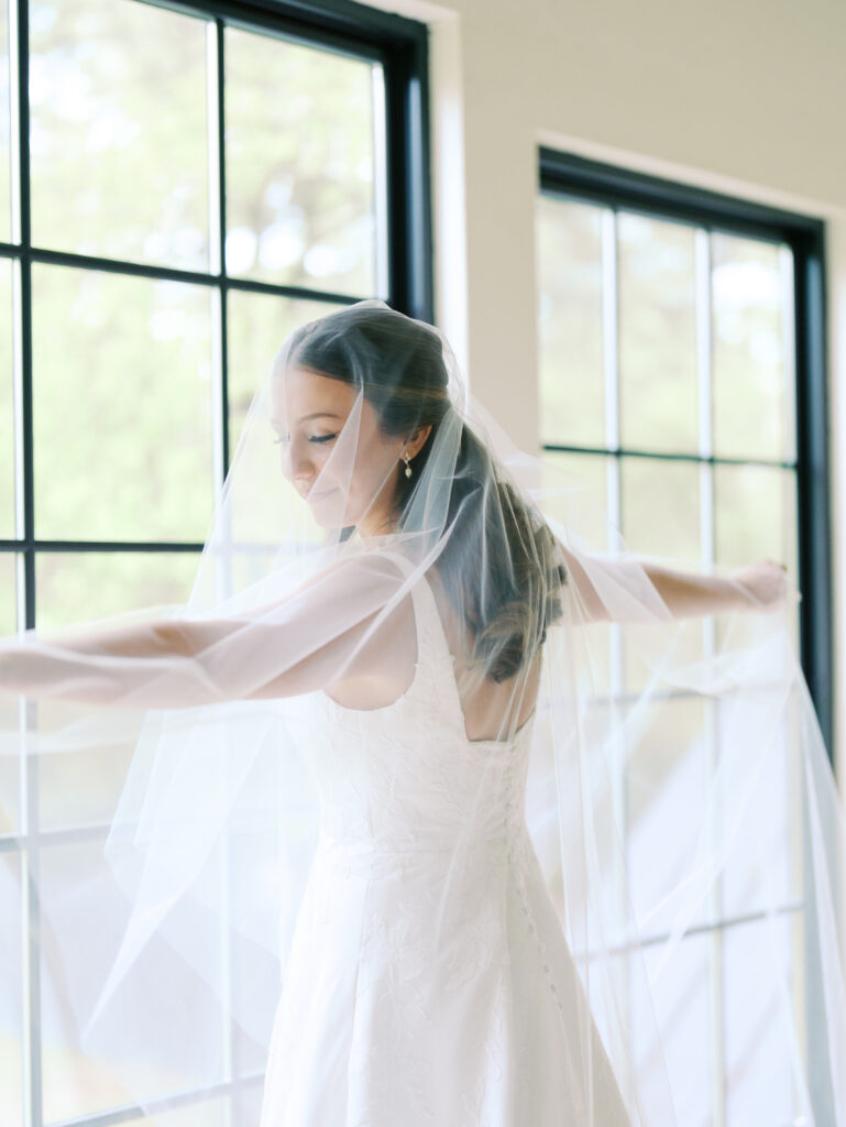 Lizzie's Bridal Photoshoot in Full Spring Bloom