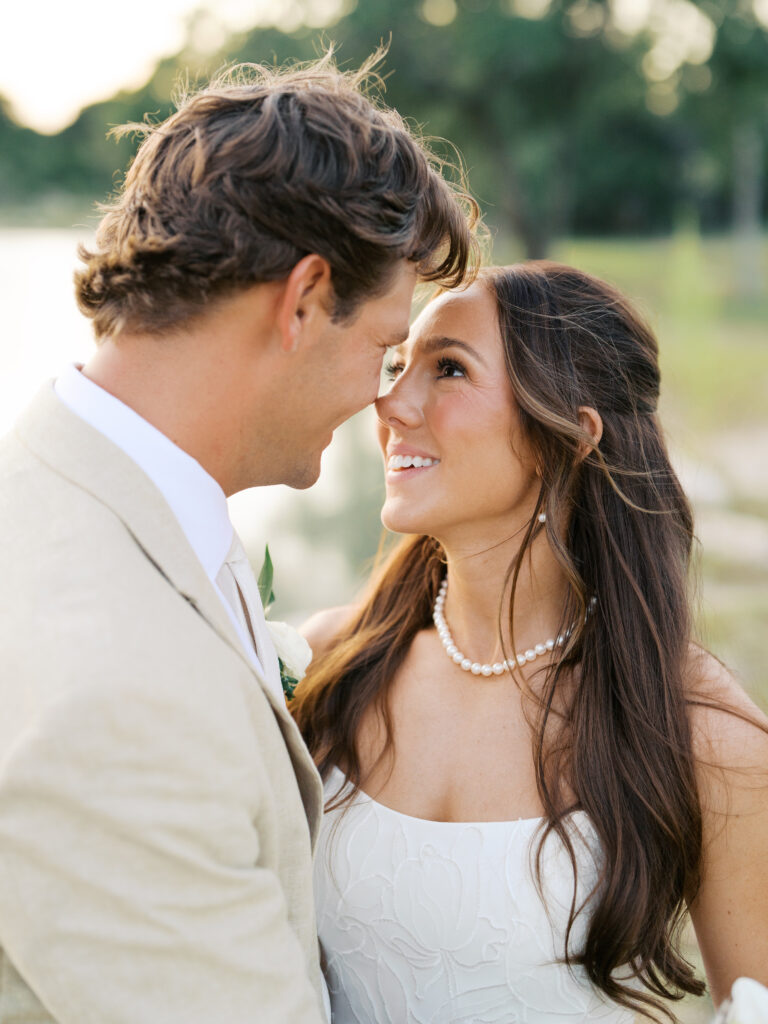 outdoor bride and groom photos
