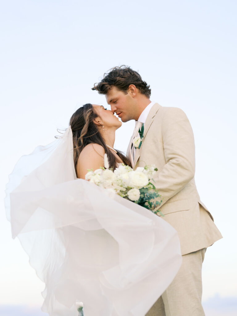 outdoor bride and groom photos