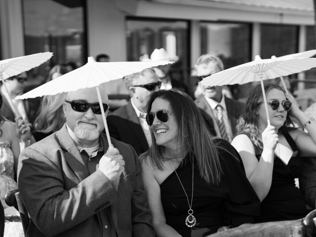 outdoor wedding ceremony at wimberley texas wedding venue