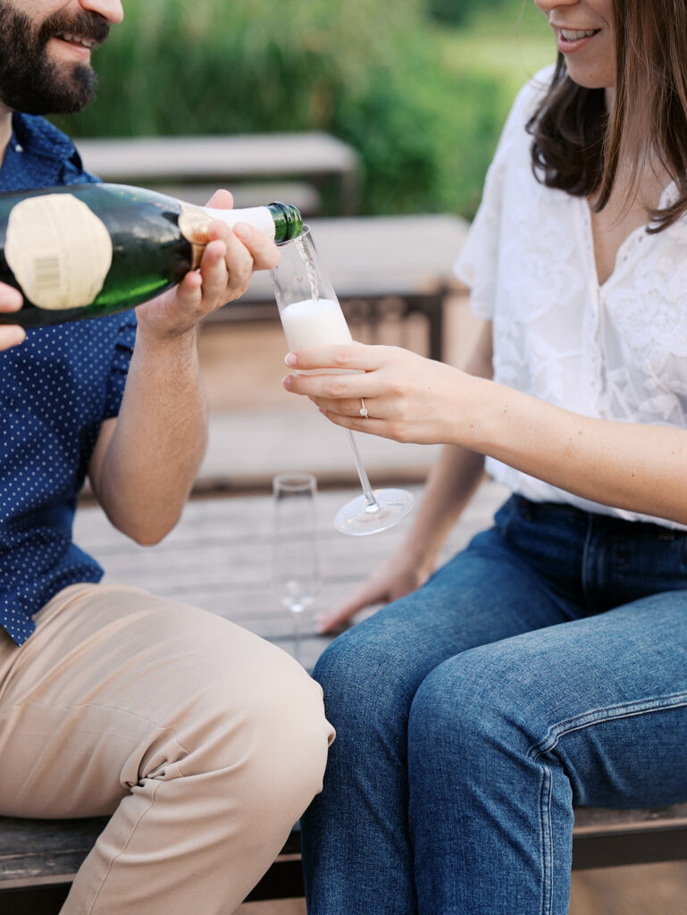 Outdoor Engagement Photos in Houston with Meagan and Landon