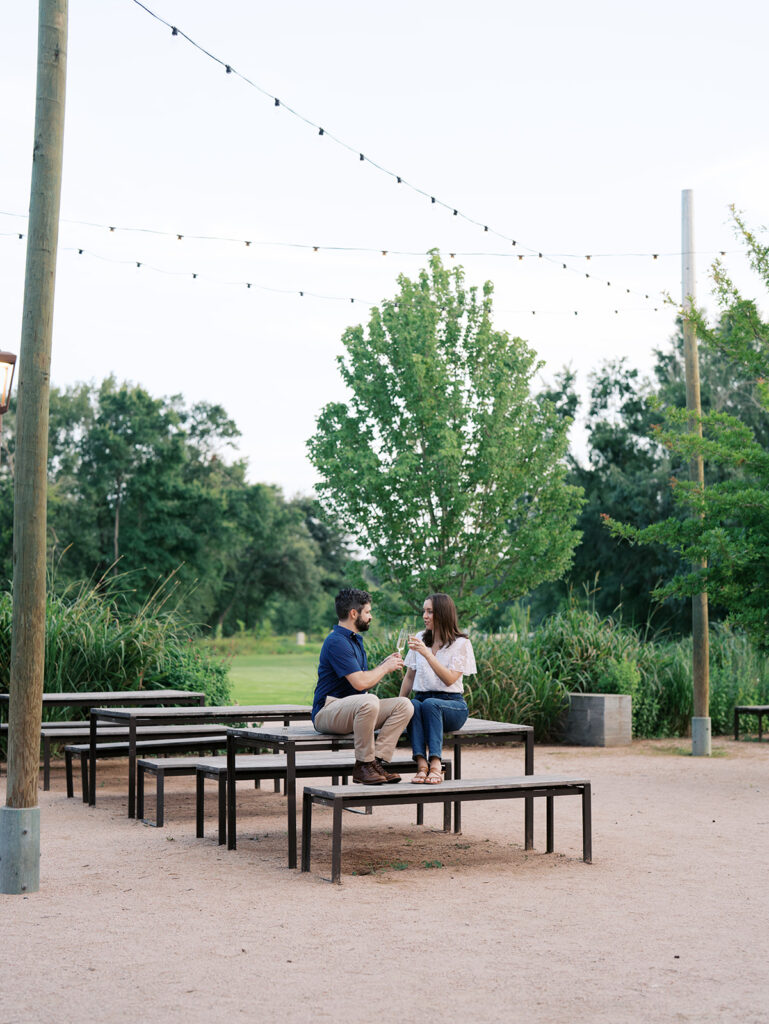 Outdoor Engagement Photos in Houston with Meagan and Landon