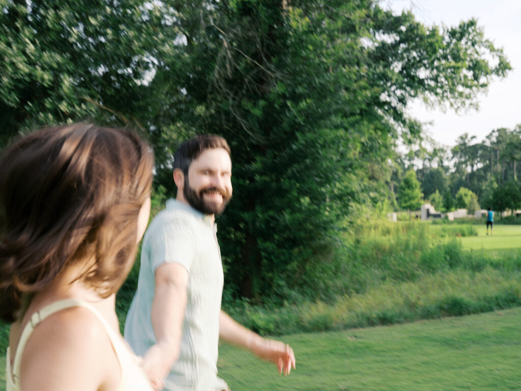 Outdoor Engagement Photos in Houston with Meagan and Landon