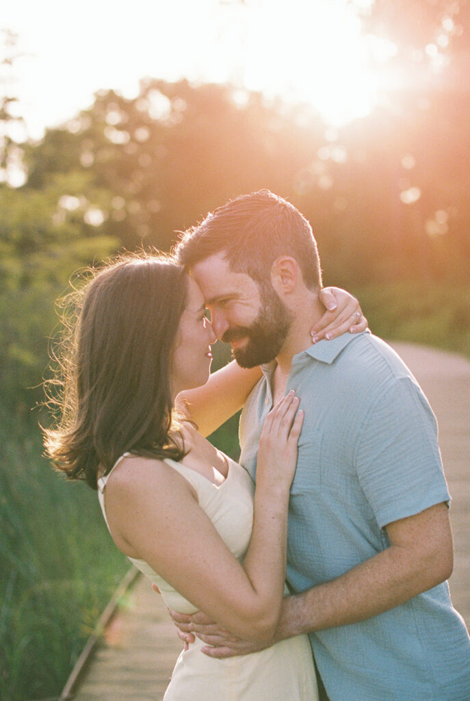 Outdoor Engagement Photos in Houston with Meagan and Landon