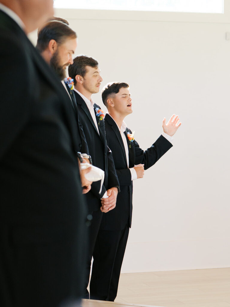 documentary style wedding photography ceremony