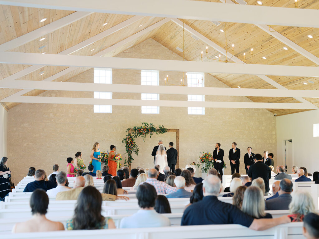 camp hosea wedding ceremony christ centered