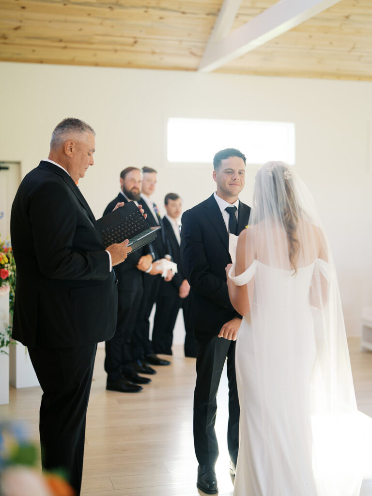 camp hosea wedding ceremony christ centered
