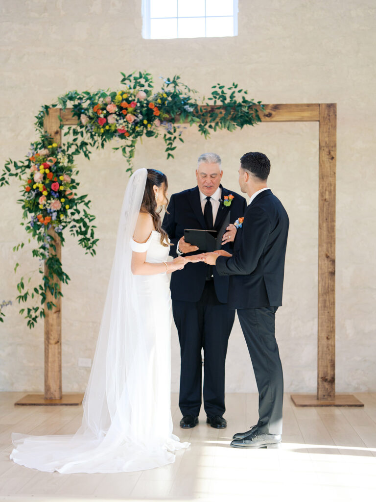 camp hosea wedding ceremony christ centered