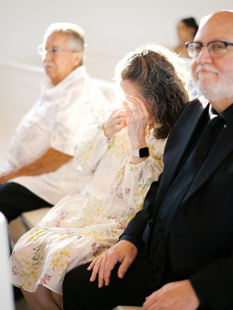 camp hosea wedding ceremony christ centered