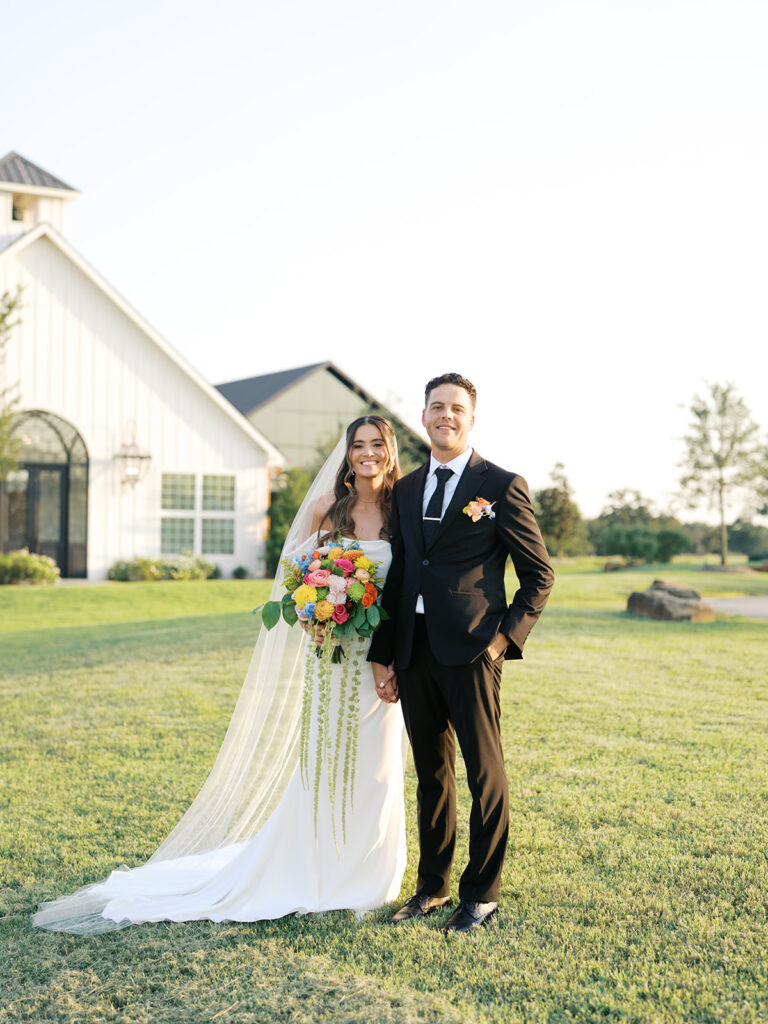 bride and groom wedding photos at camp hosea in houston texas