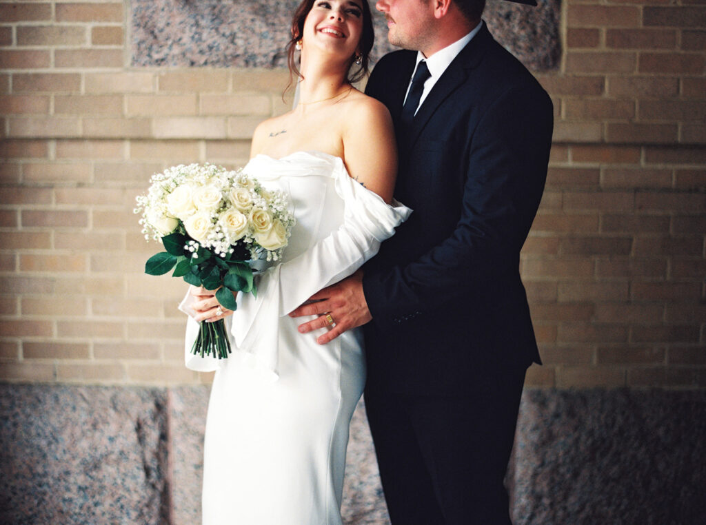 A Houston Courthouse Elopement For a Timeless, Intimate Love Story