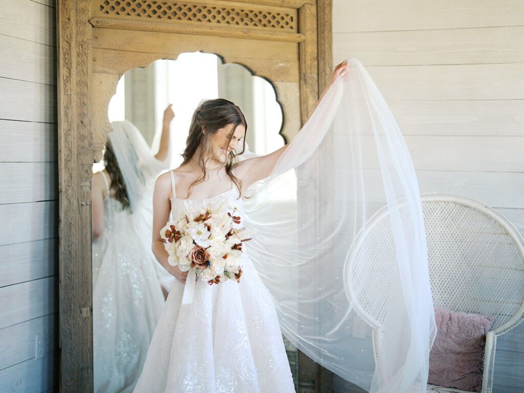 Hummingbird Hill Bridal Session With Faith-Filled Southern Charm