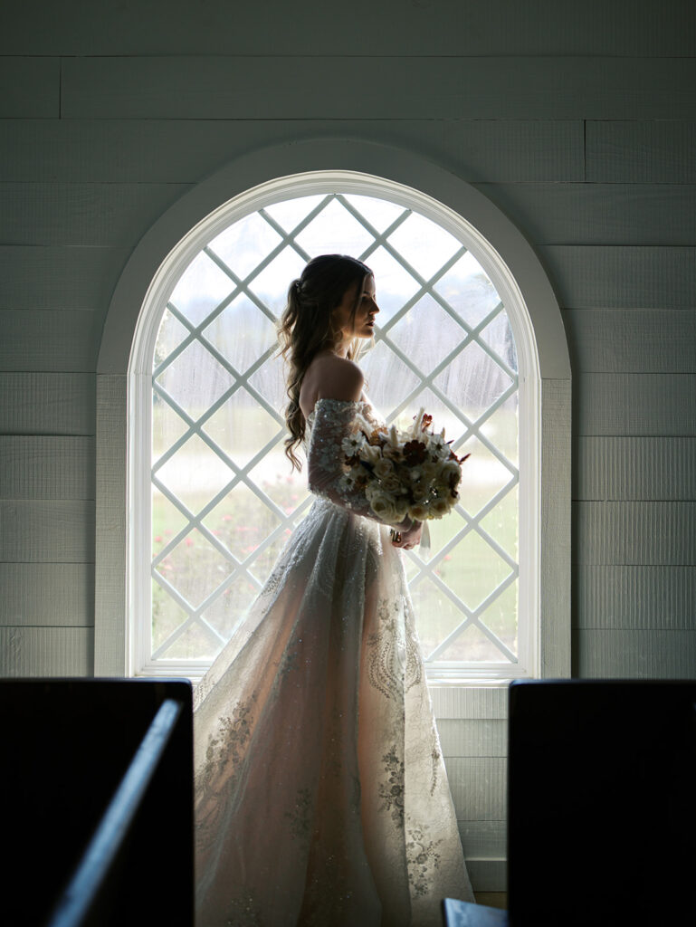 Hummingbird Hill Bridal Session With Faith-Filled Southern Charm