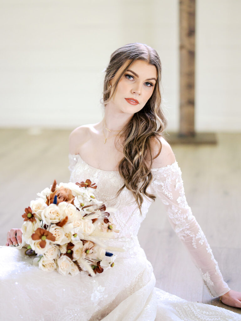 Hummingbird Hill Bridal Session With Faith-Filled Southern Charm