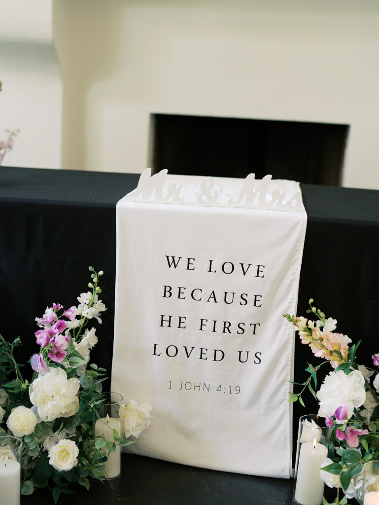 cocktail hour and reception photos at the windrow events indoor space