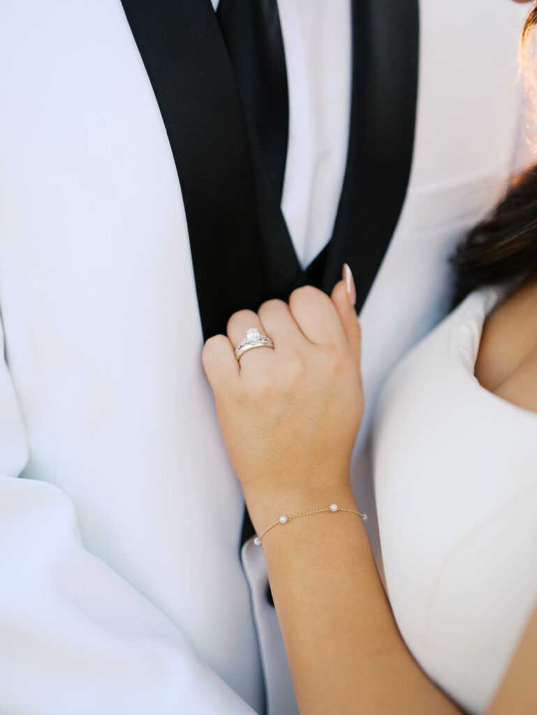 bride and groom portraits at the windrow events in a field