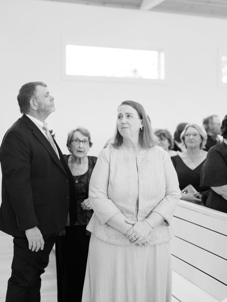 documentary style wedding photos black and white wedding guests photos