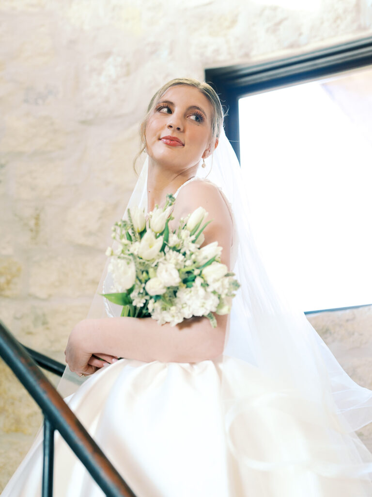 vintage wedding photography houston wedding bridal portraits indoors