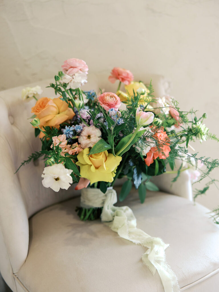 bright spring florals in austin texas