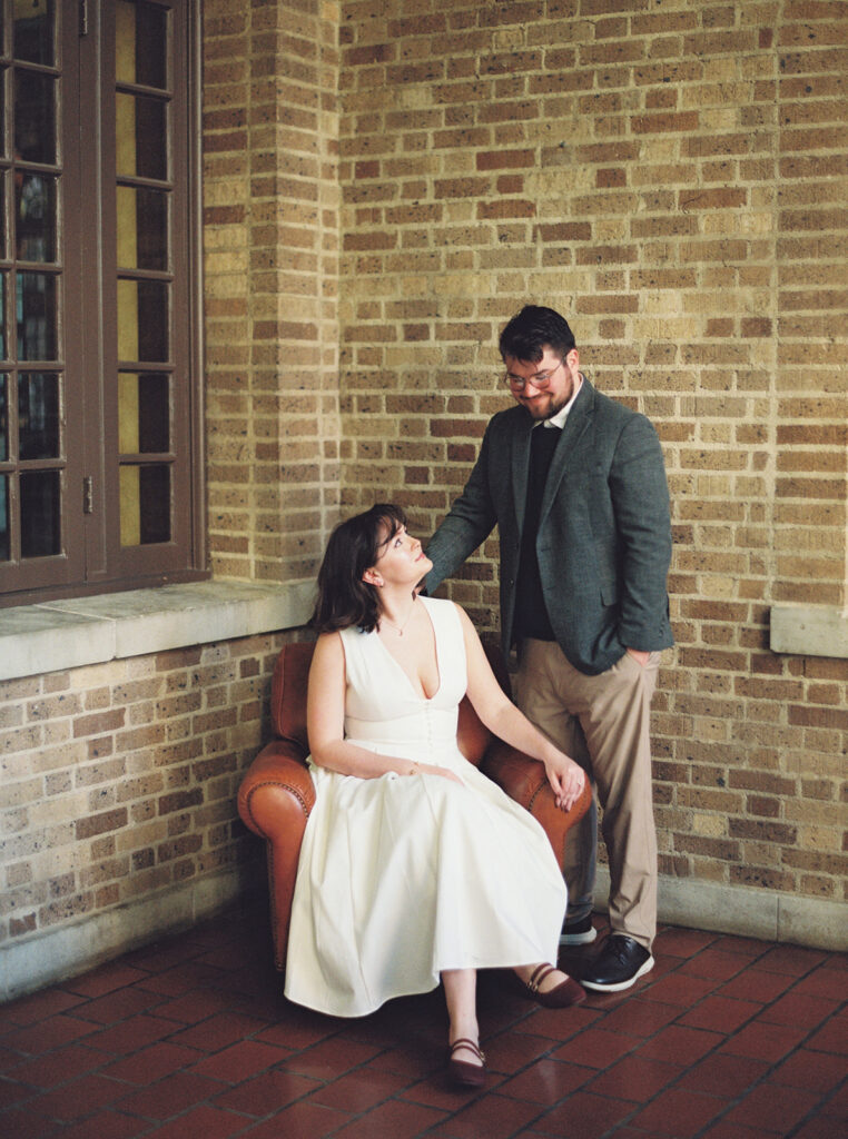 vintage couple photos with film photography