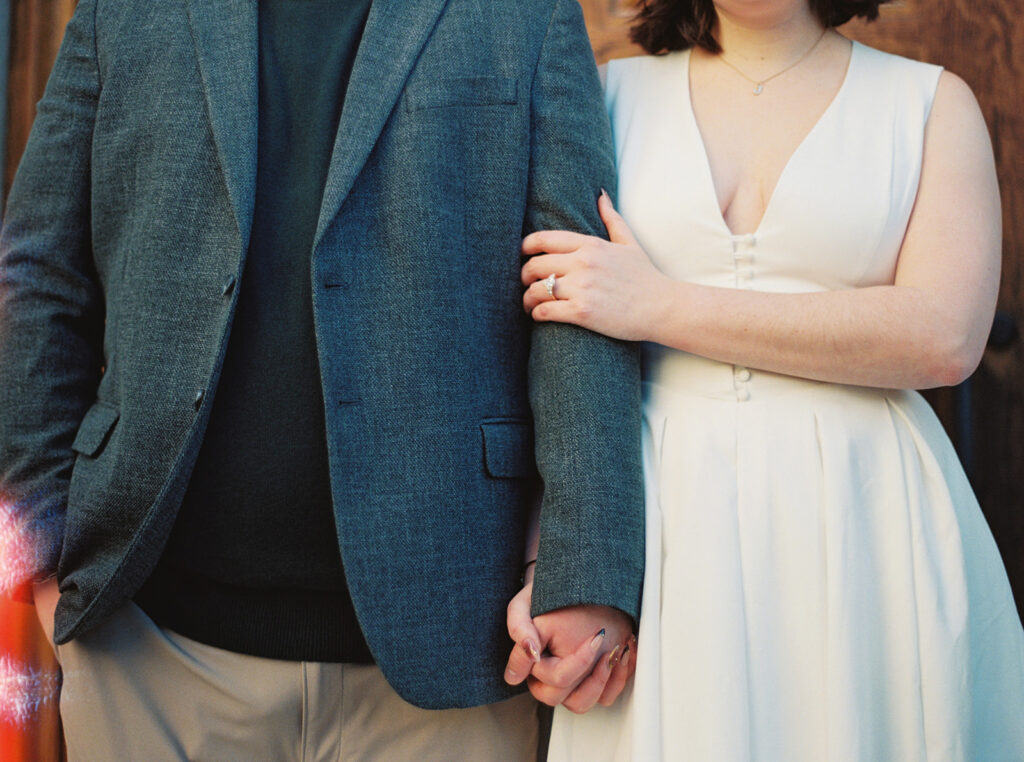 vintage couples photoshoot in houston texas with film photography