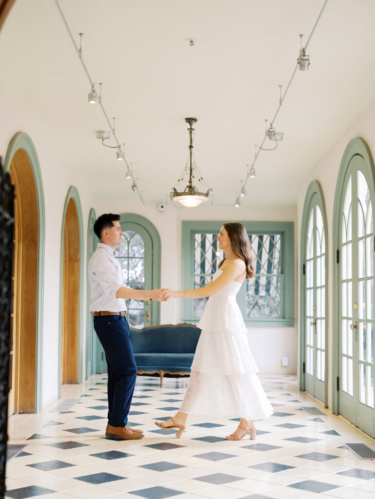 the laguna gloria in austin engagement photoshoot timeless film photography