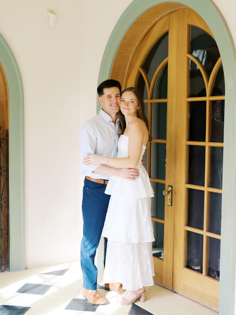 the contemporary austin engagement photos on film photography