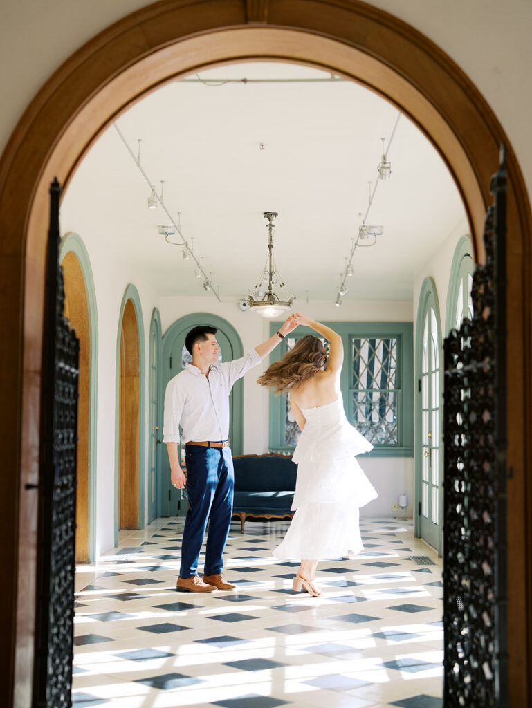 the contemporary austin engagement photos on film photography