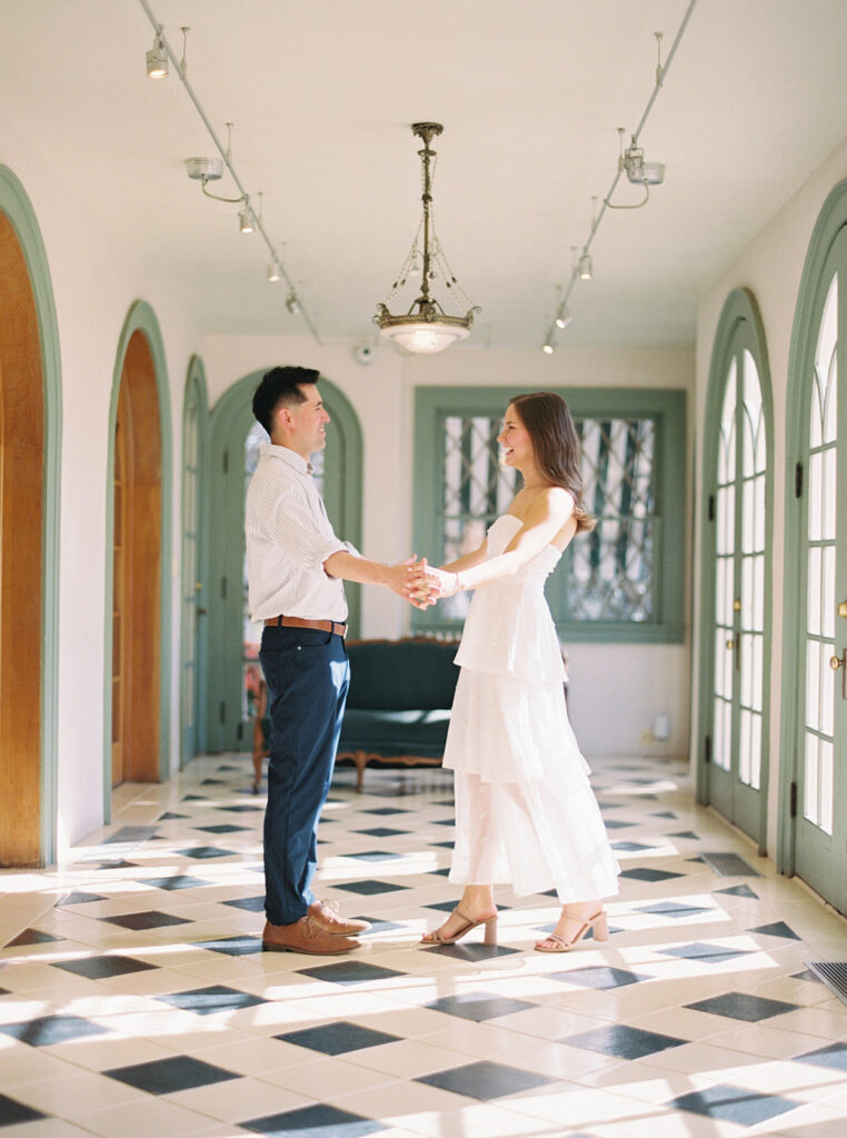the laguna gloria in austin engagement photoshoot timeless film photography