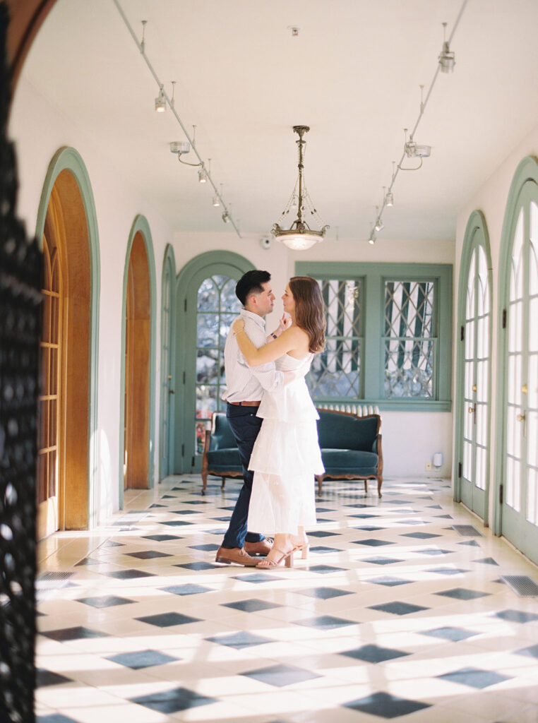 the laguna gloria in austin engagement photoshoot timeless film photography