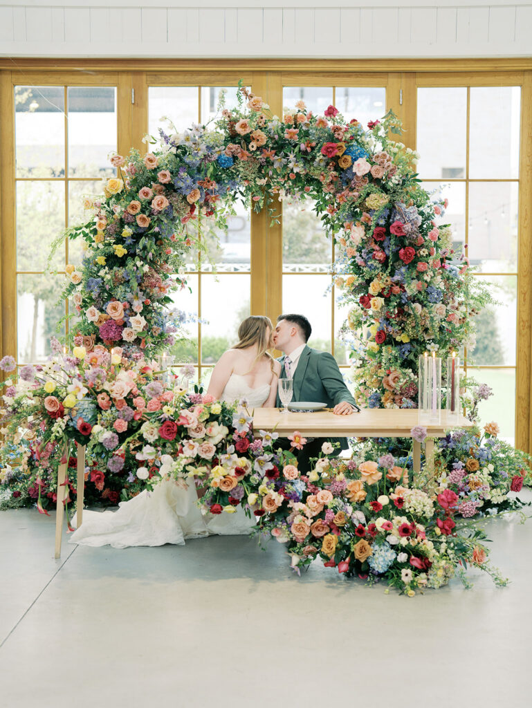 Wedding Reception Flowers for a Luxury Austin Wedding