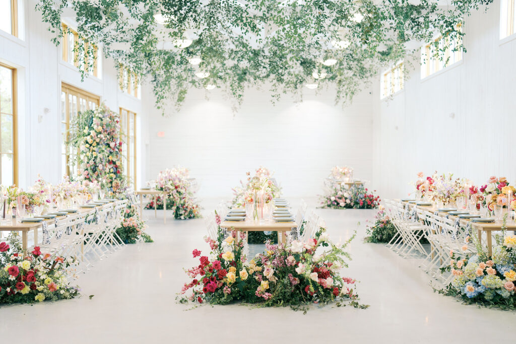 Wedding Reception Flowers for a Luxury Austin Wedding