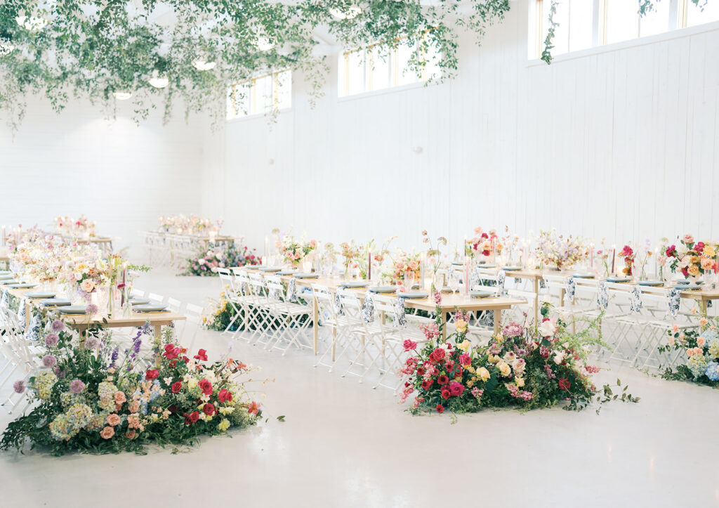 Wedding Reception Flowers for a Luxury Austin Wedding