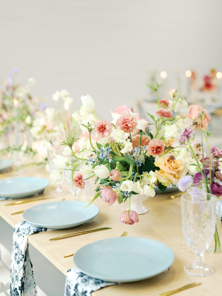Wedding Reception Flowers for a Luxury Austin Wedding