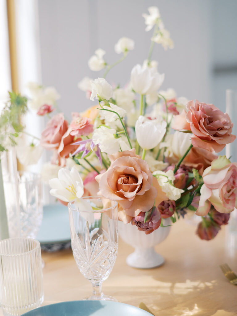 Wedding Reception Flowers for a Luxury Austin Wedding