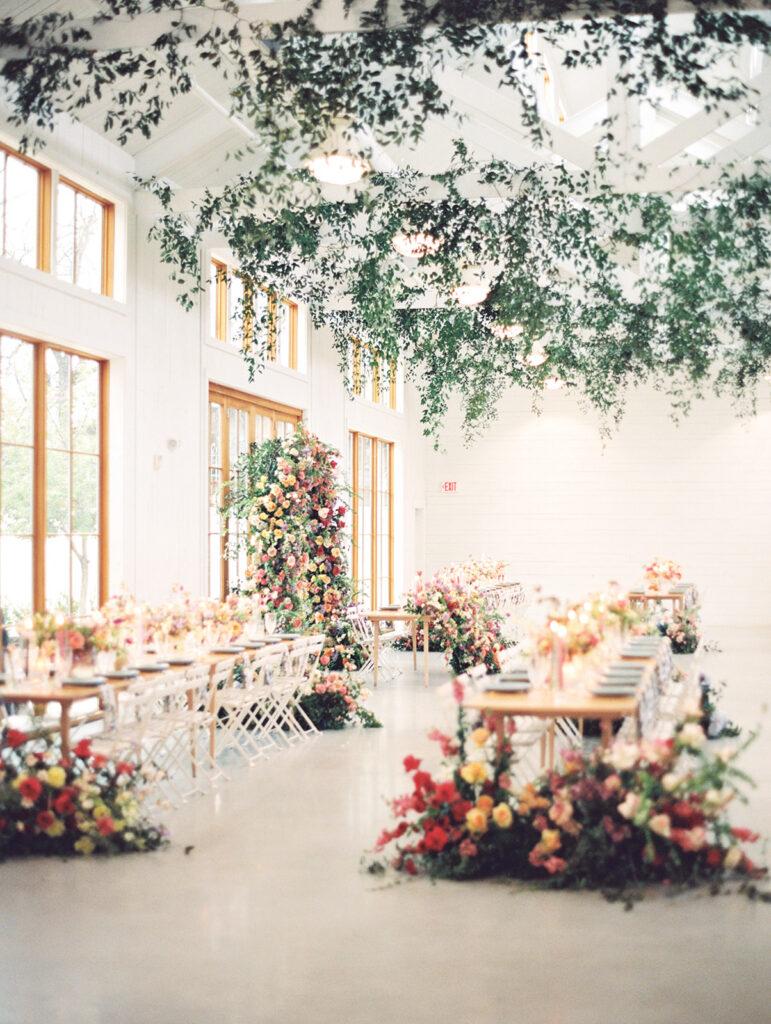 Wedding Reception Flowers for a Luxury Austin Wedding