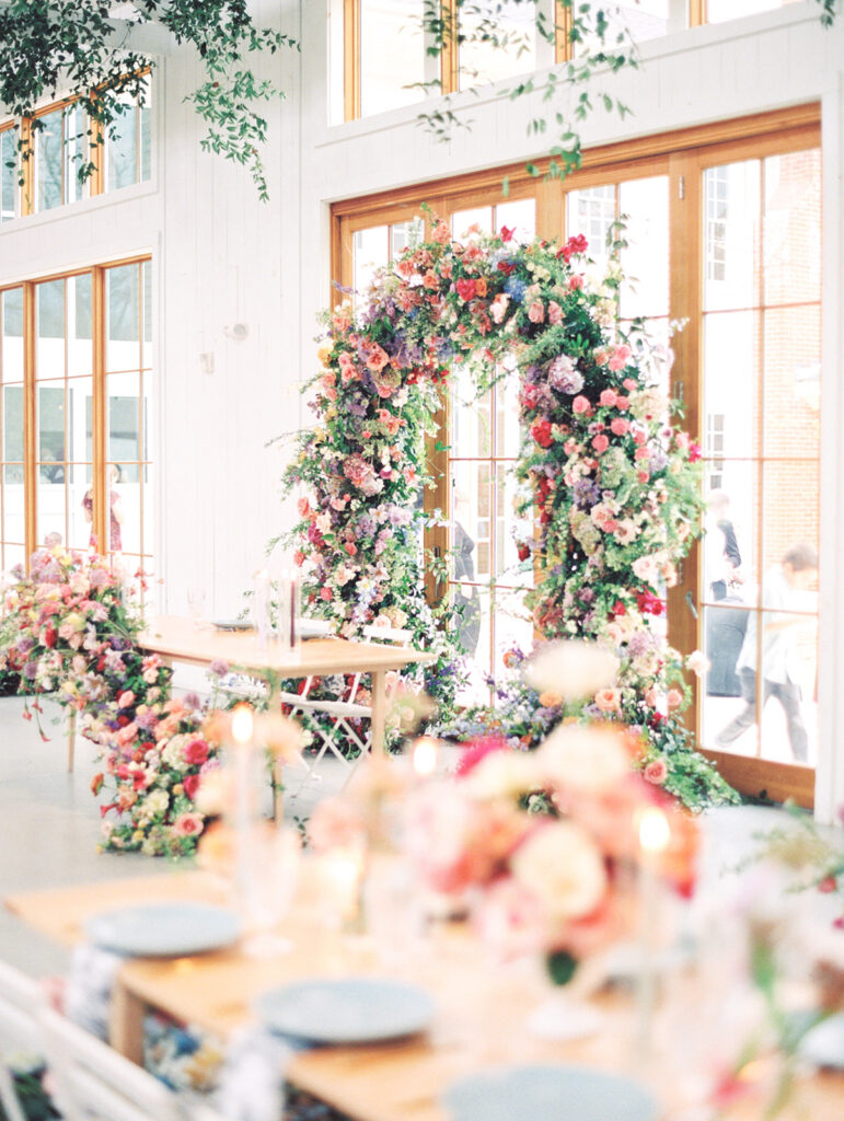 Wedding Reception Flowers for a Luxury Austin Wedding
