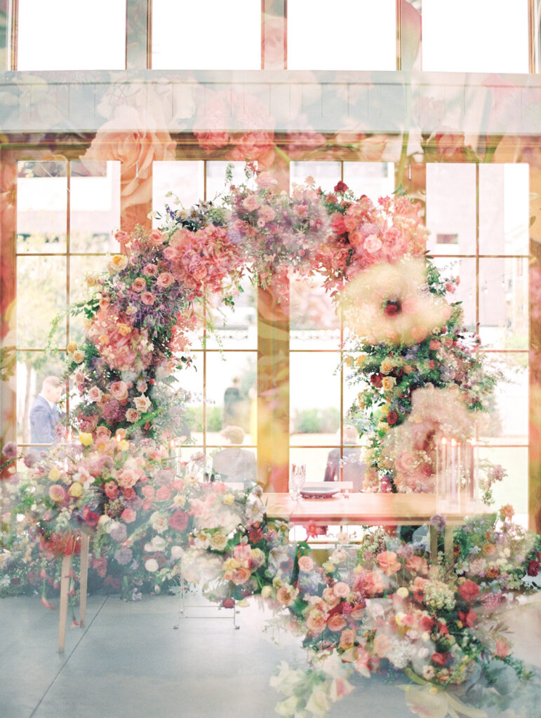 Wedding Reception Flowers for a Luxury Austin Wedding
