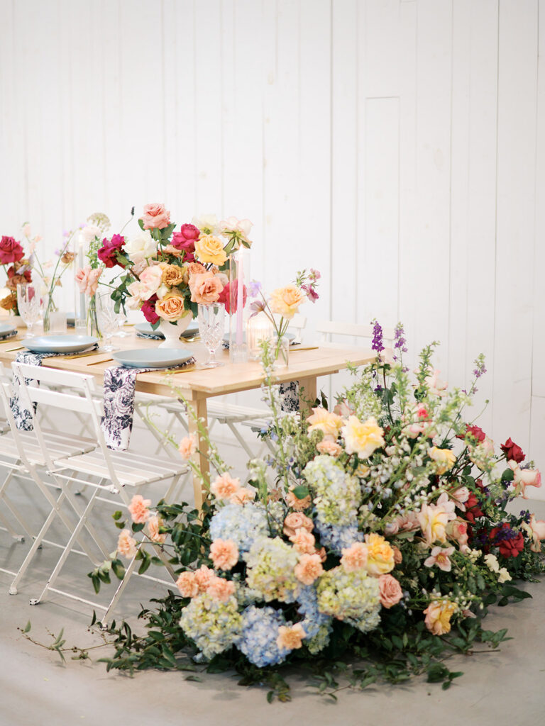 Wedding Reception Flowers for a Luxury Austin Wedding