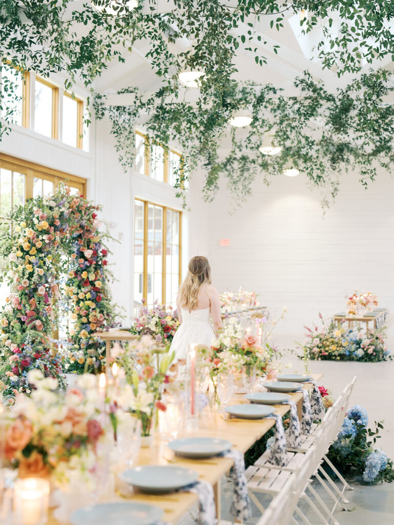 Wedding Reception Flowers for a Luxury Austin Wedding
